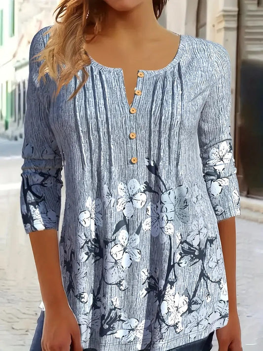 Women’s Casual Print Long Sleeve T-Shirt