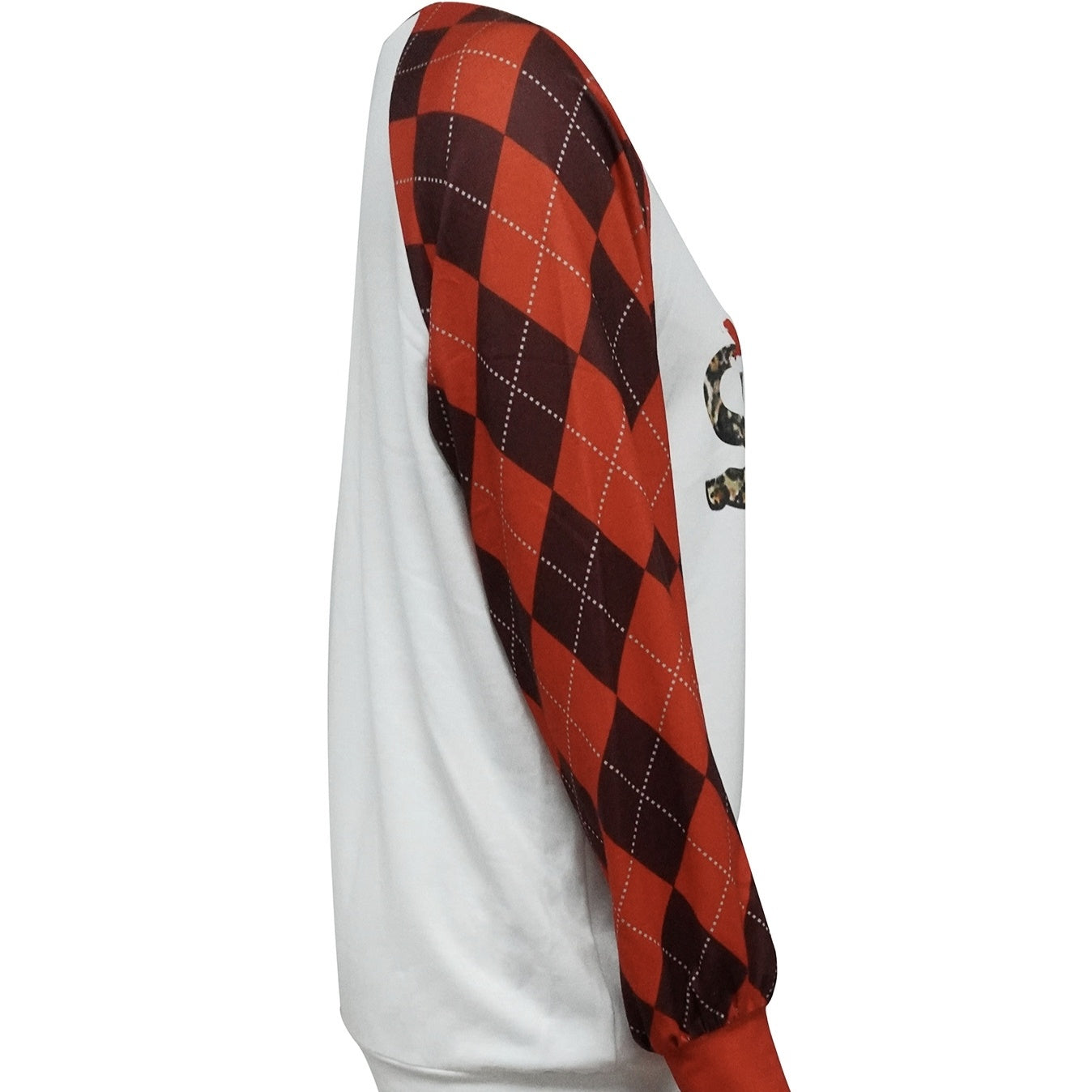Women’s Hippopotamus Christmas Leopard-Plaid Hoodie