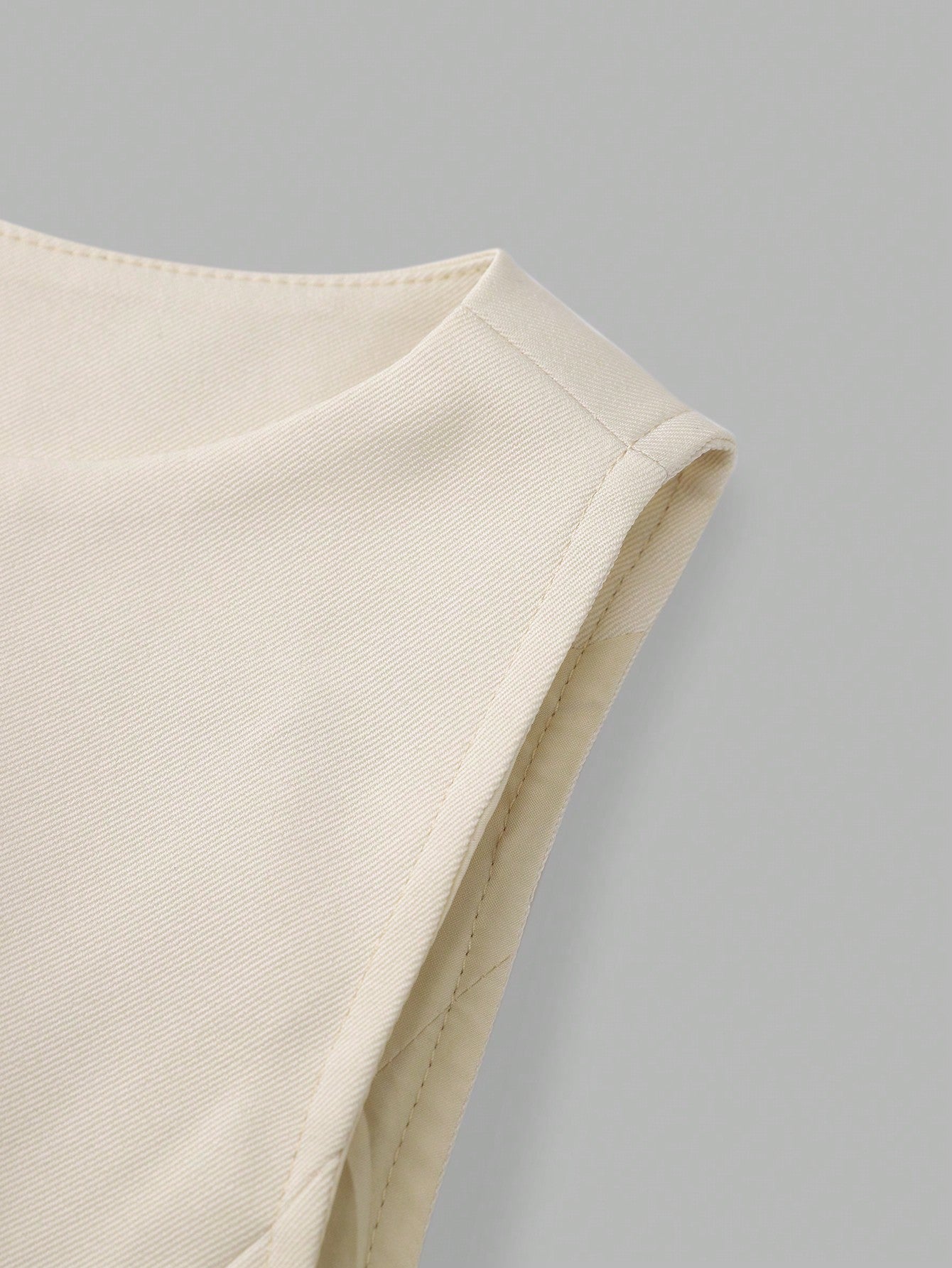 Women’s Minimalist Cinched-Waist Camisole – Single-Breasted Summer Tank
