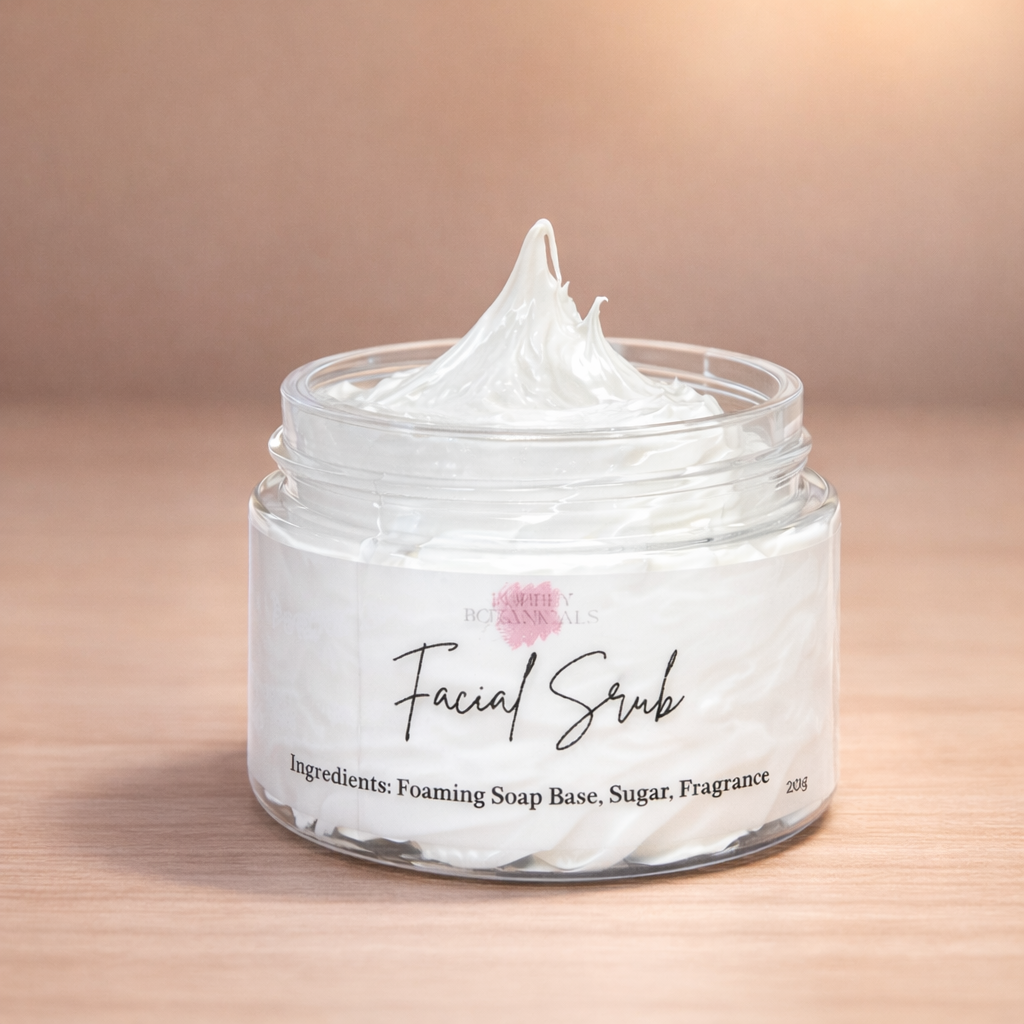 Moisturizing Facial Scrub – Gentle Exfoliating Cleanser