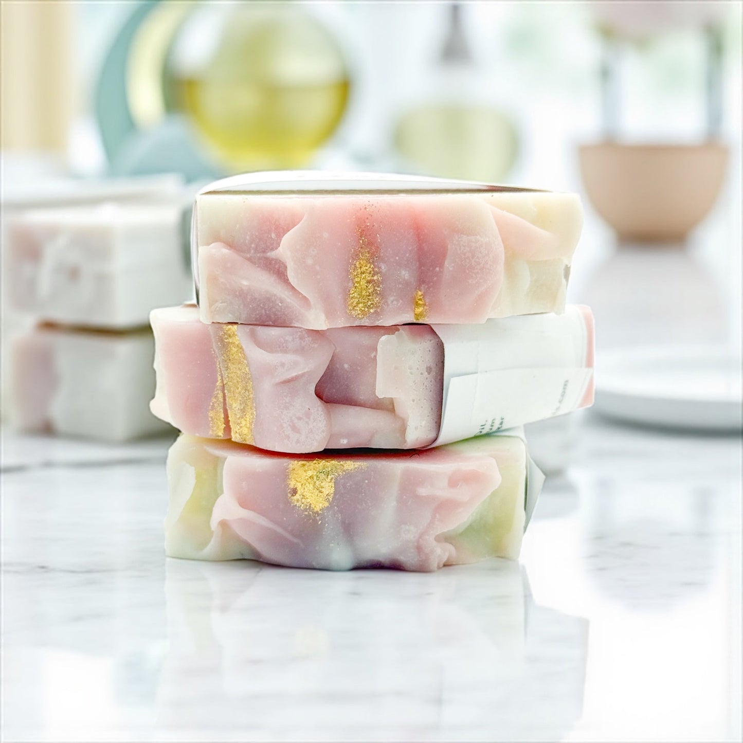 Handcrafted Tallow Soap -Sweet Grace Type | Citrusy Floral Scent