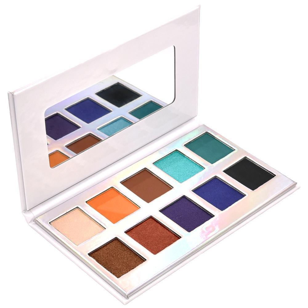 10 Color OMG Eyeshadow Collection OMG10 with 10 vibrant shades for bold or subtle eye looks, perfect for day to night transition.