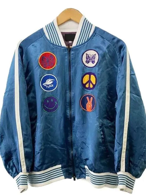 Seth Rogen Platonic S02 Blue Bomber Jacket