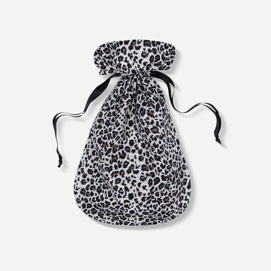 Leopard print Golf Shoe Dust Bags for stylish footwear protection and storage.