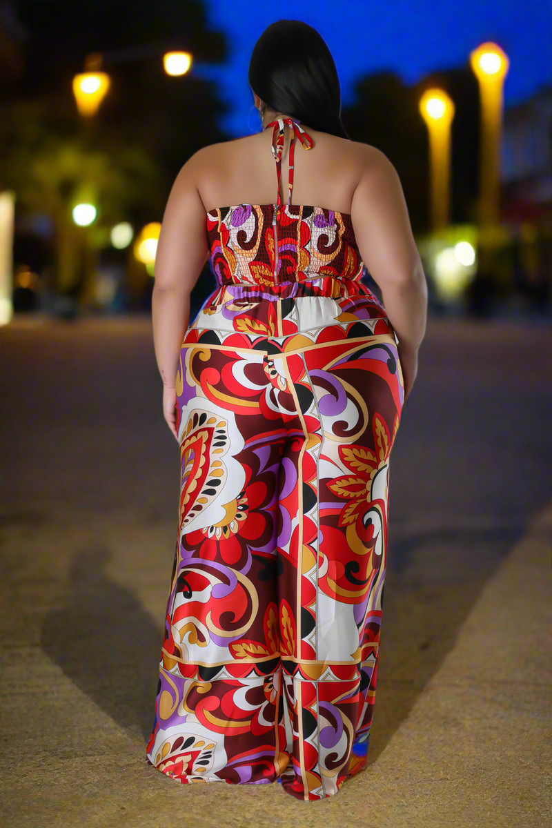 PRISMA UNLEASH | SATIN PANTS SET