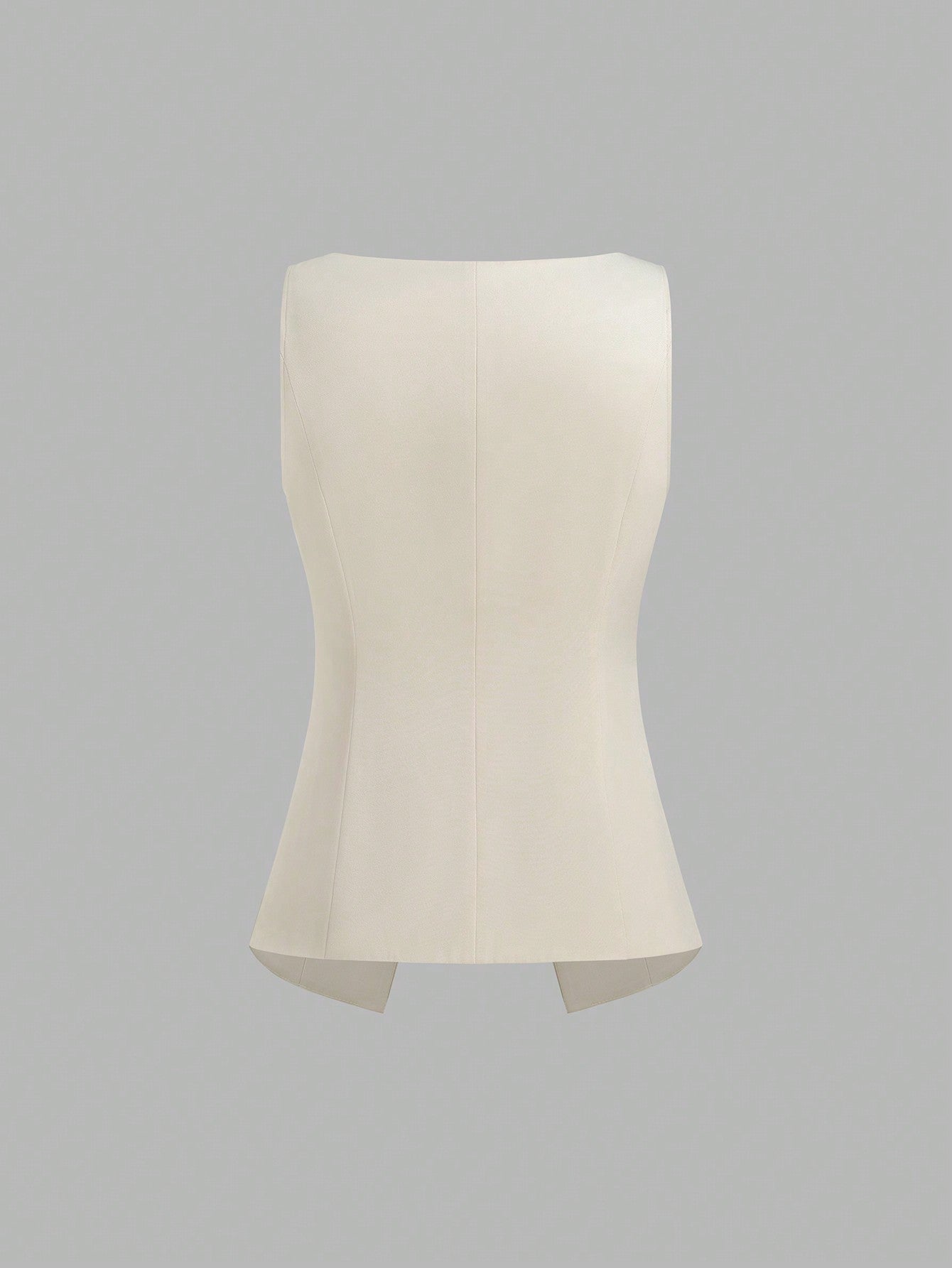 Women’s Minimalist Cinched-Waist Camisole – Single-Breasted Summer Tank