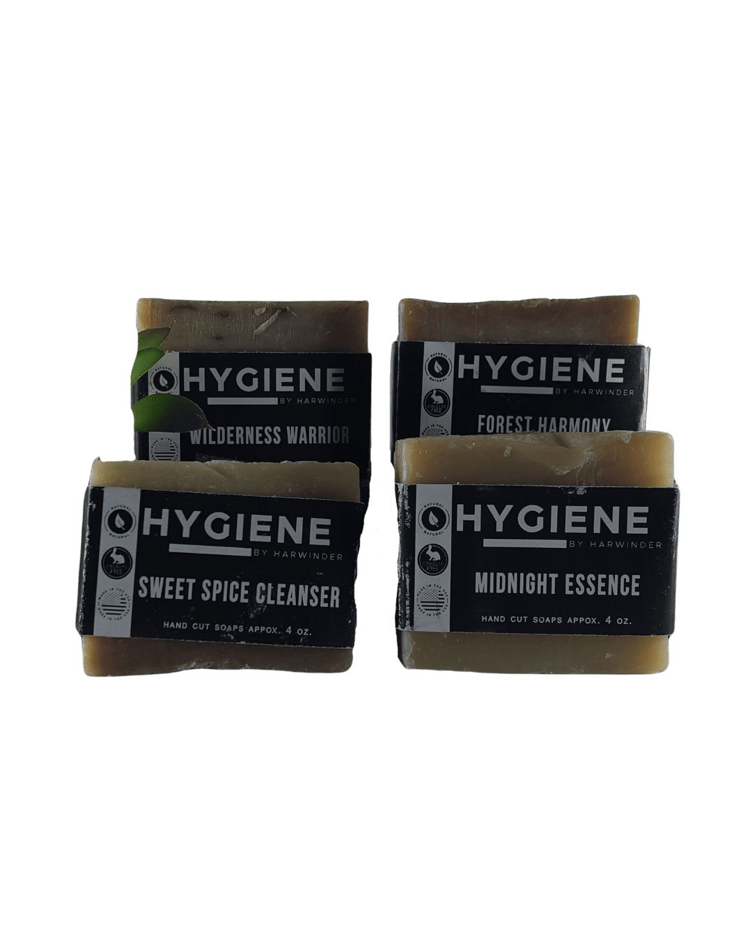 Premium Natural Bar Soap Collection for Men - HbH Soap Set with botanical ingredients and discounted bundle offer