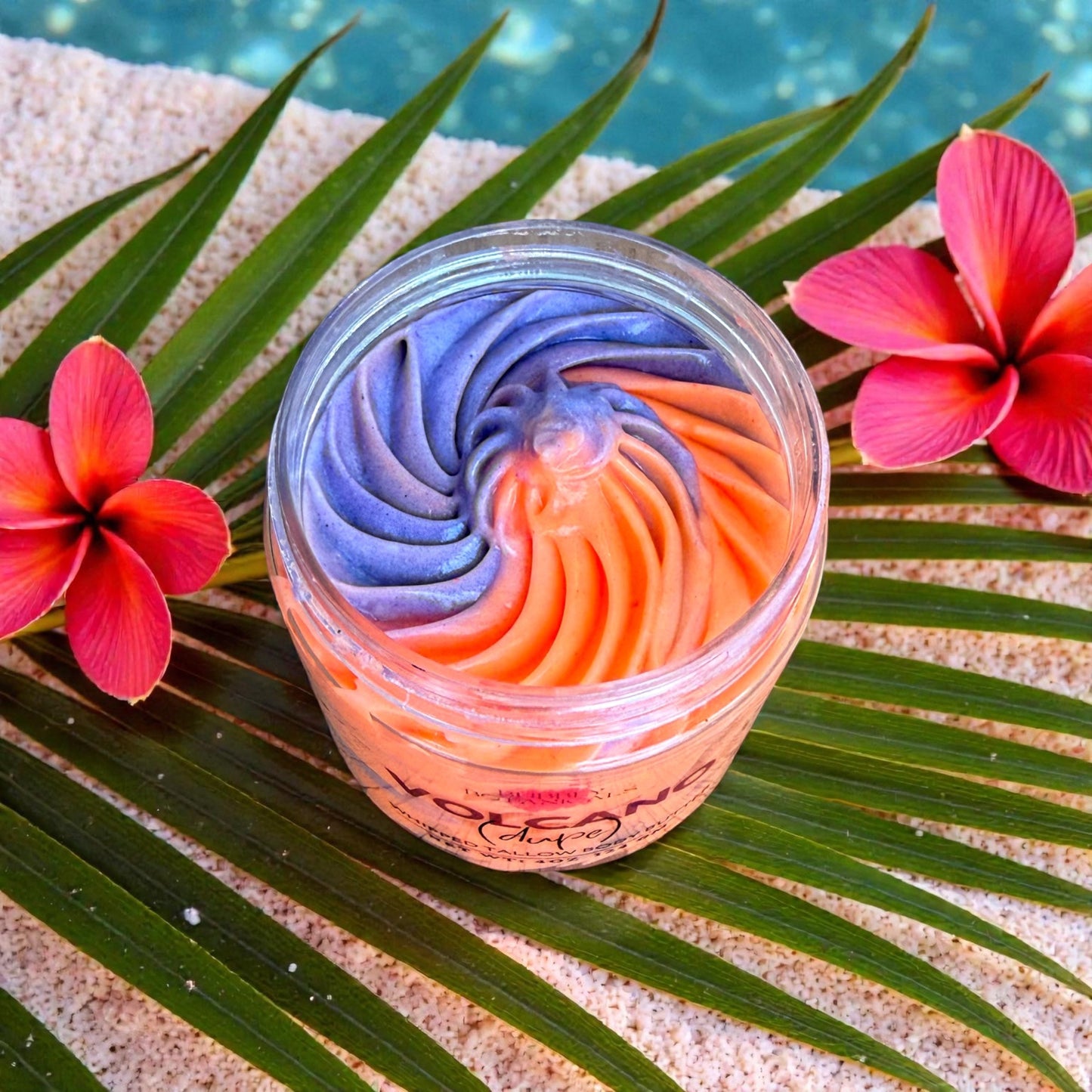 Artisan Body Butter – Volcano (Type) Tallow | Rich Hydration & Tropical Scent
