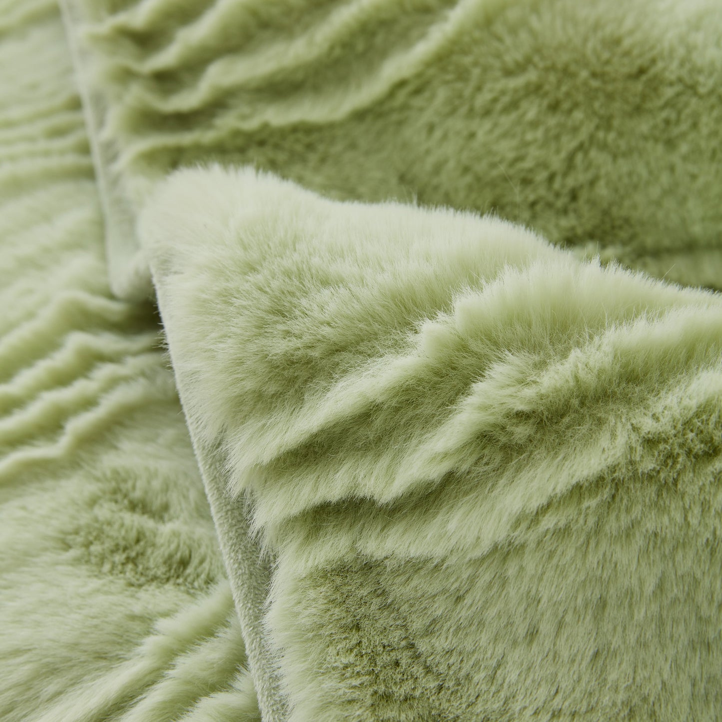 Soft Thick Faux Fur Sofa Cover Stripe Fluffy Fuzzy Non-Slip Washable Couch Covers detail