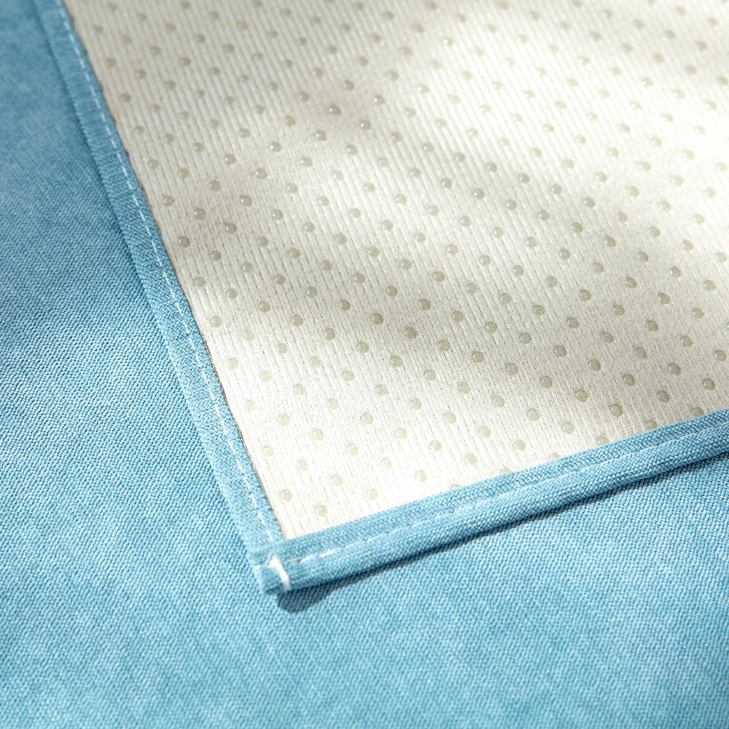 Waterproof Non-Slip Quilted Corduroy Sofa Covers for Pets, Sectional Couch Covers shown in blue with quilted texture.