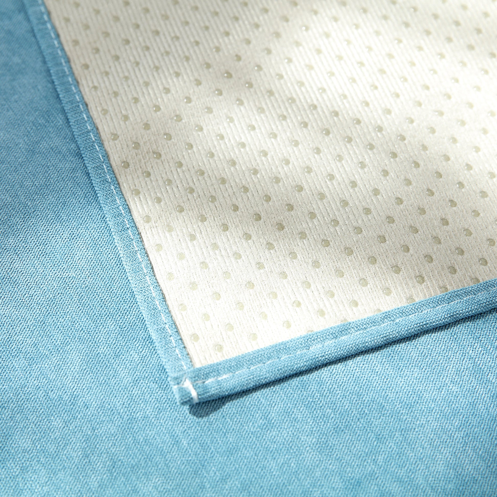Waterproof Non-Slip Quilted Corduroy Sofa Covers for Pets, Sectional Couch Covers shown in blue with quilted texture.