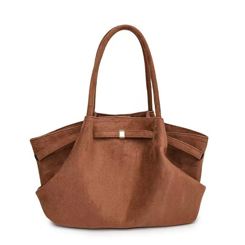 Cowgirl Suede Tote Bag – Stylish and Practical Western Handbag in rustic velvet suede for a chic, spacious, and elegant look.