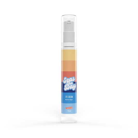 Seas The Day Eye Cream with marine algae extracts for rejuvenating under-eye skin, reducing fine lines and puffiness.