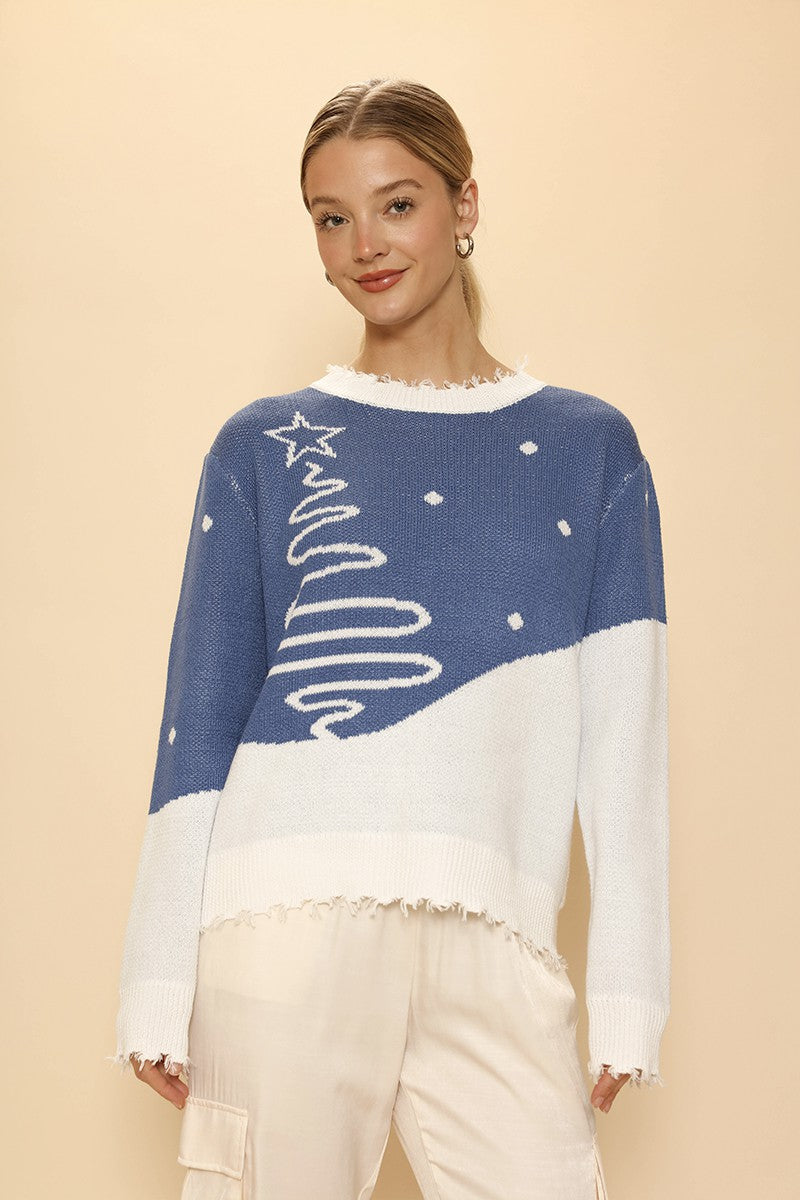 Xmas tree sweater
