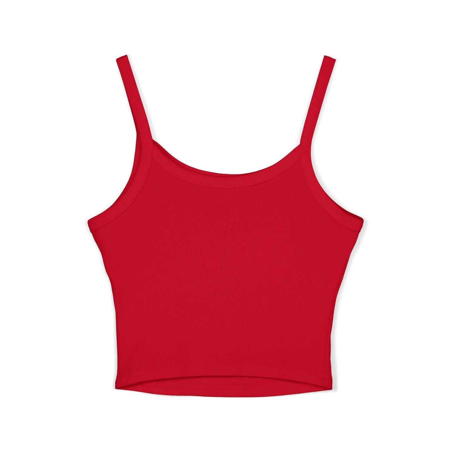 Red Will Work for Shots Womens Spaghetti Strap Tank Top for bartenders and waitresses.