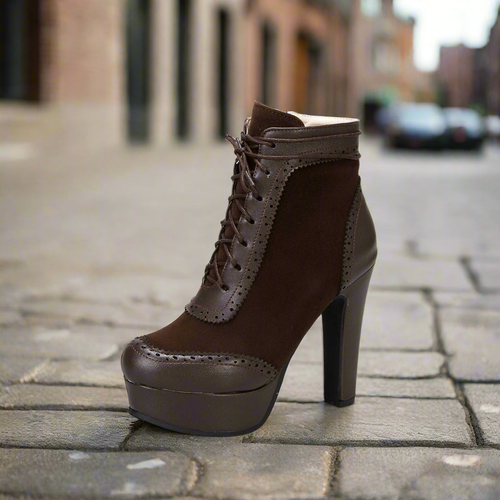 Women’s High Heel Martin Boots