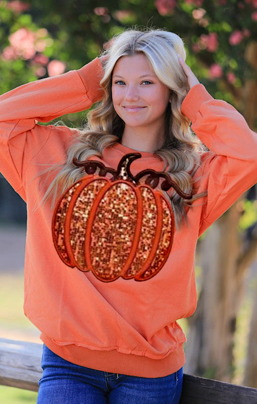 Pumpkin sweatshirt