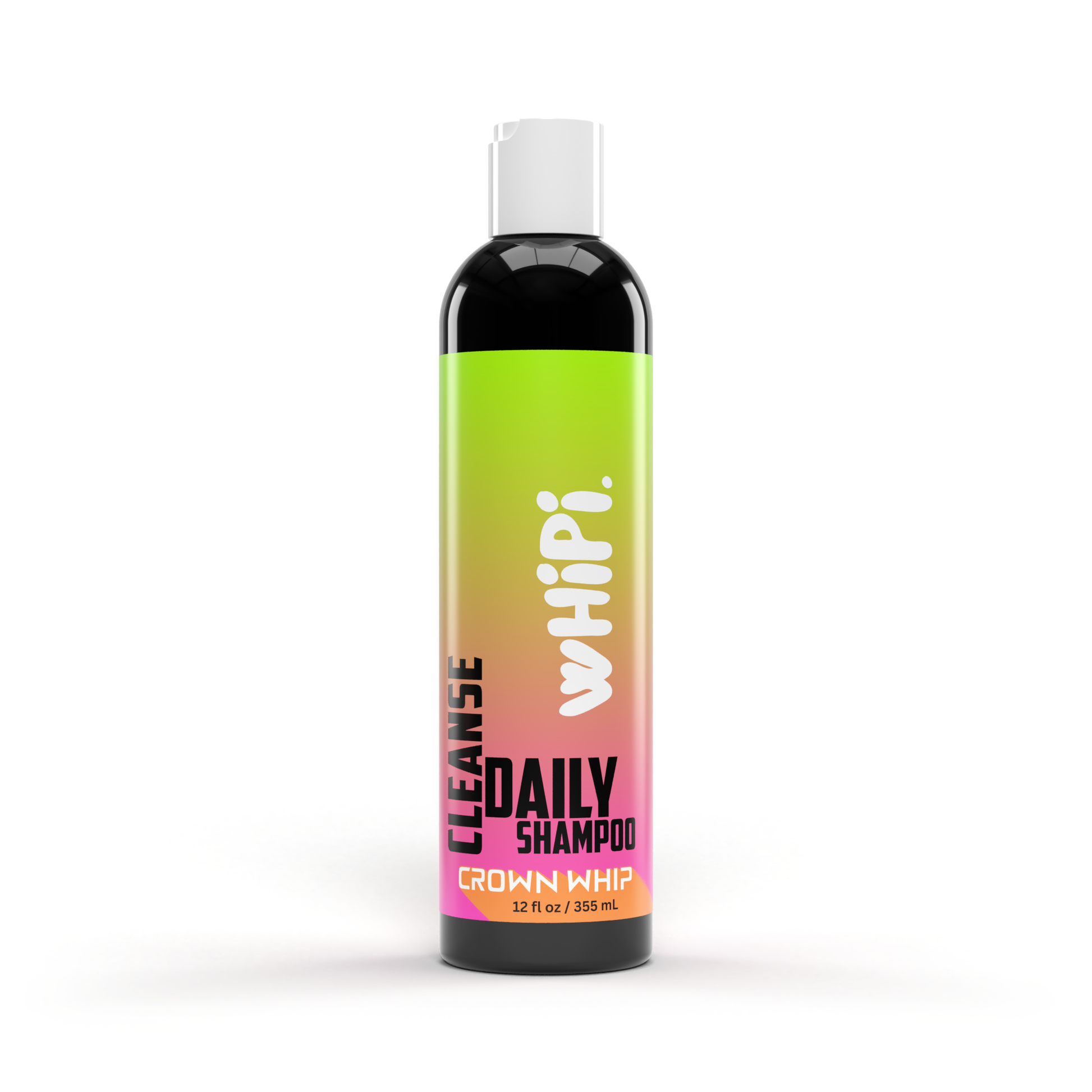 Cleanse – Crown Whip Daily Shampoo bottle for hydration and balance