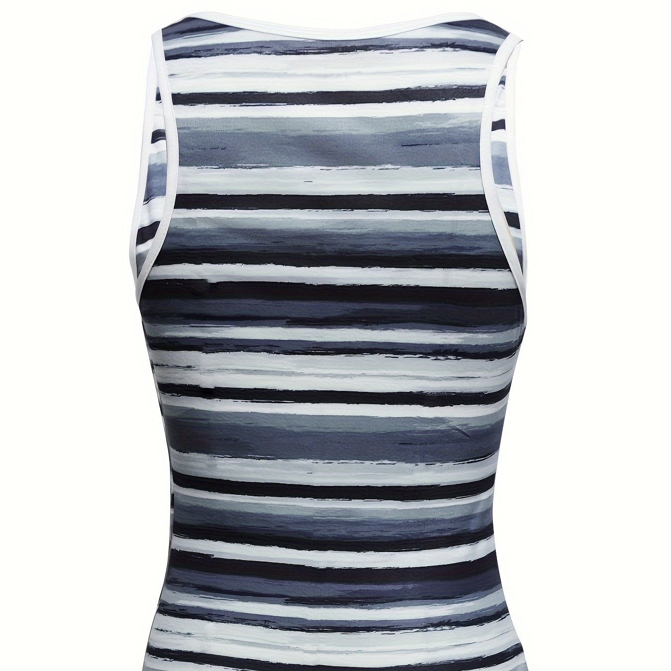 Women’s V‑Neck Striped Camisole Vest