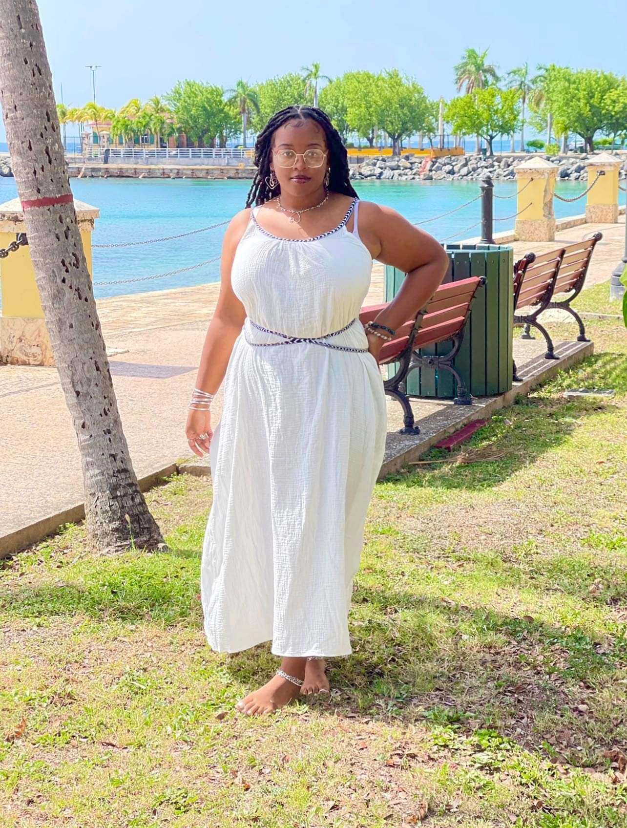 INTO THE BREEZE | BRAIDED MAXI DRESS