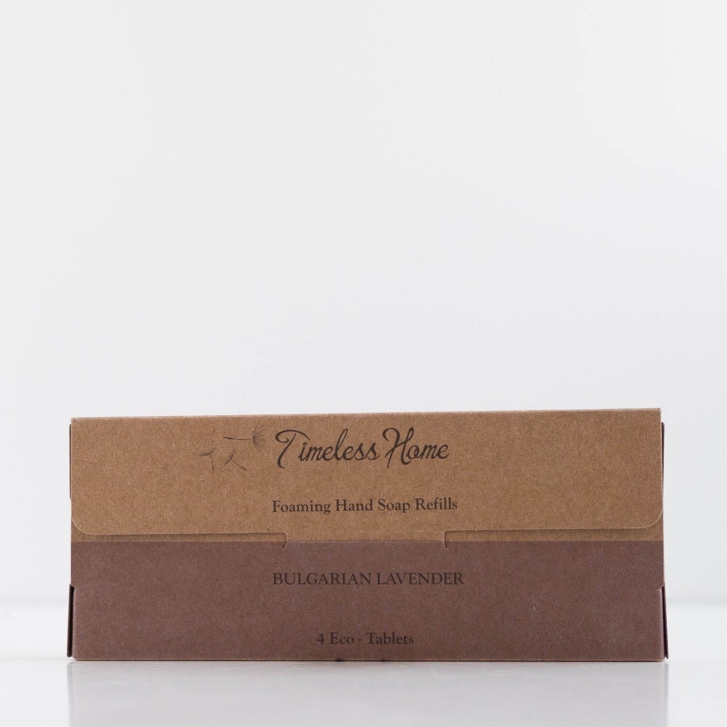 Eco Tab - Hand Soap Refill Pack with Bulgarian Lavender for sustainable, gentle, hydrating cleaning. Includes 4 Eco-Tabs.