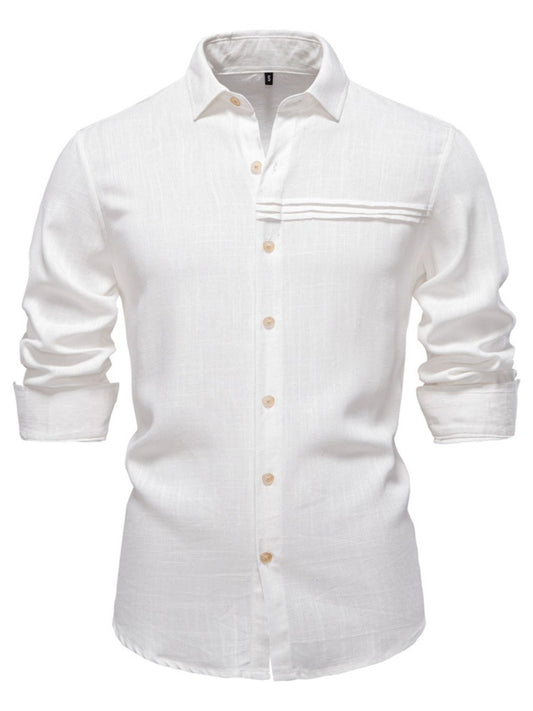 Button Down Collared Neck Shirt