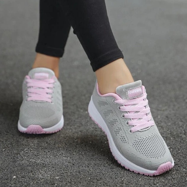 🔥 Women's Sports Sneakers – Lightweight, Breathable Running Shoes