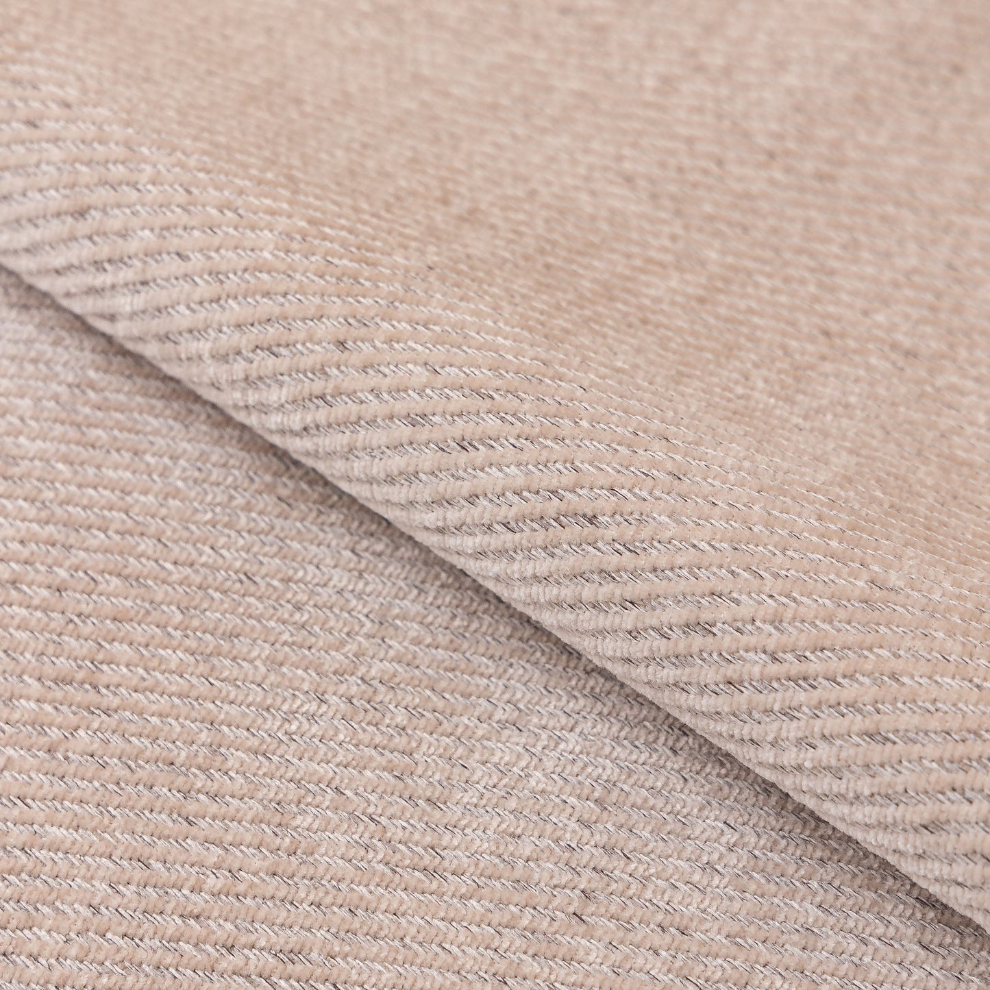 Chenille Sofa Cover Towel – Non-Slip, Washable Pets Couch Protector with Tassels showing soft diagonal weave fabric close-up.