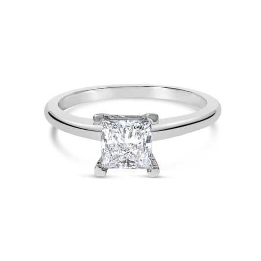 Diamond Solitaire Engagement Ring 