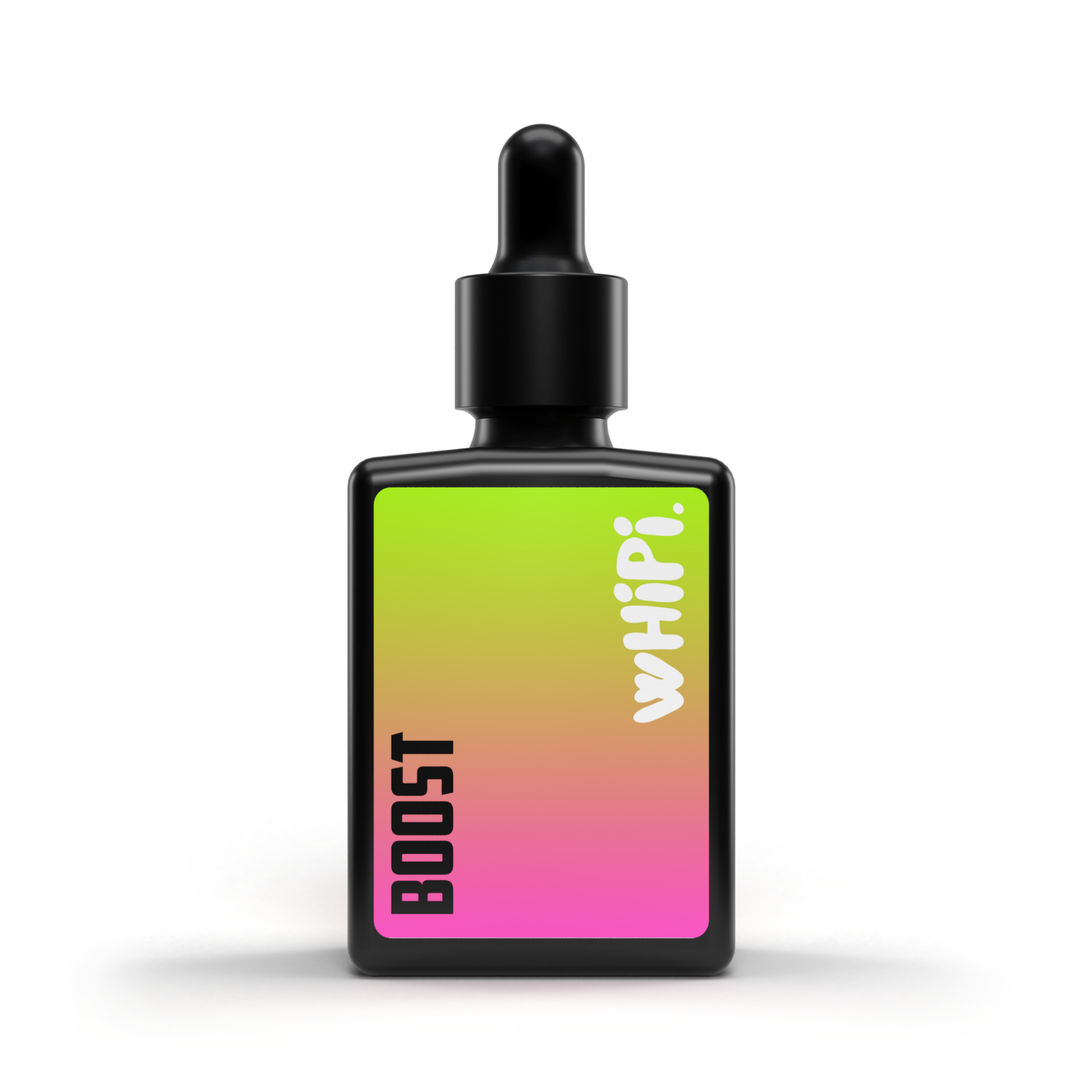 Boost- Crown Whip Scalp Tonic in a vibrant dropper bottle for revitalizing and strengthening hair and scalp health.