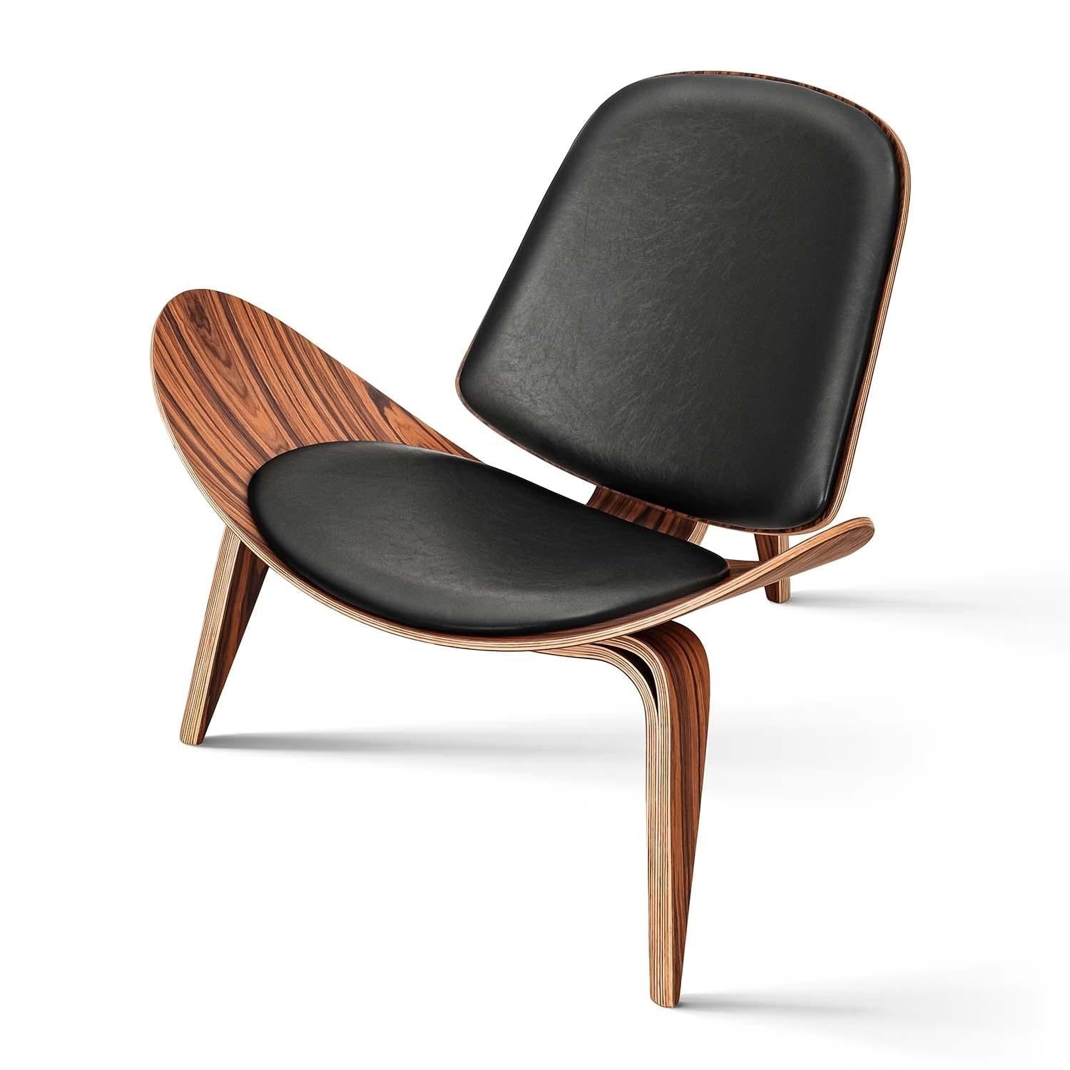 Vegan Leather Vigore Lounge Chair with ergonomic design and elegant vegan leather upholstery.