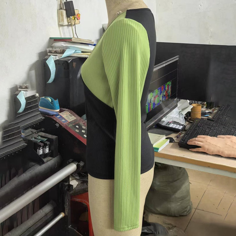 Women's Elegant V-Neck Cross Front Sweater