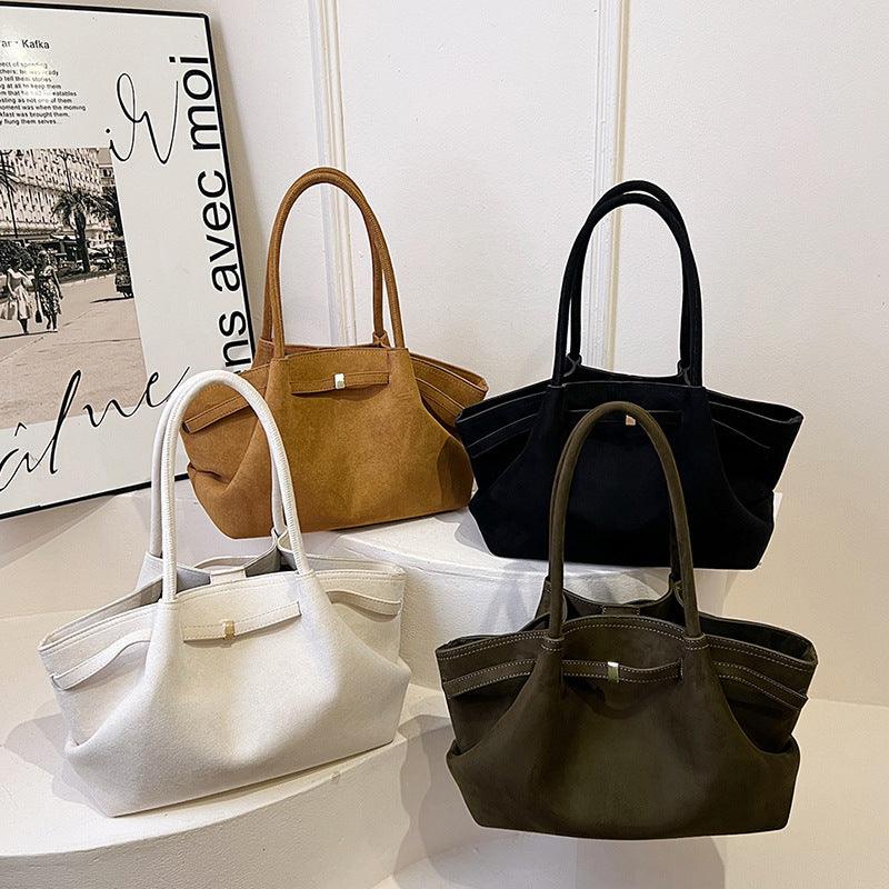 Cowgirl Suede Tote Bag – Stylish and Practical Western Handbag in four colors
