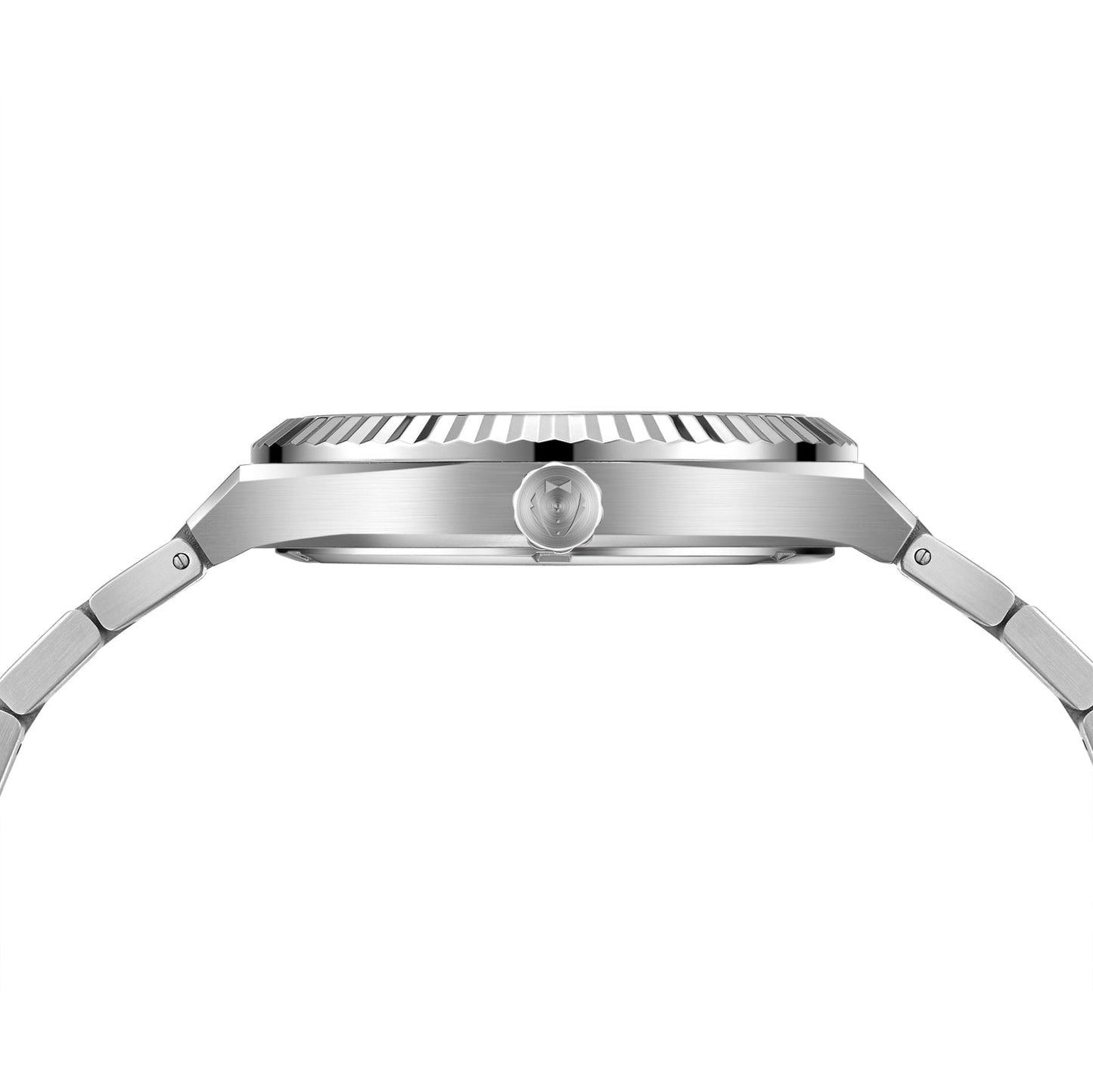 BLACK TIE MENS DIAMOND CUT WATCH