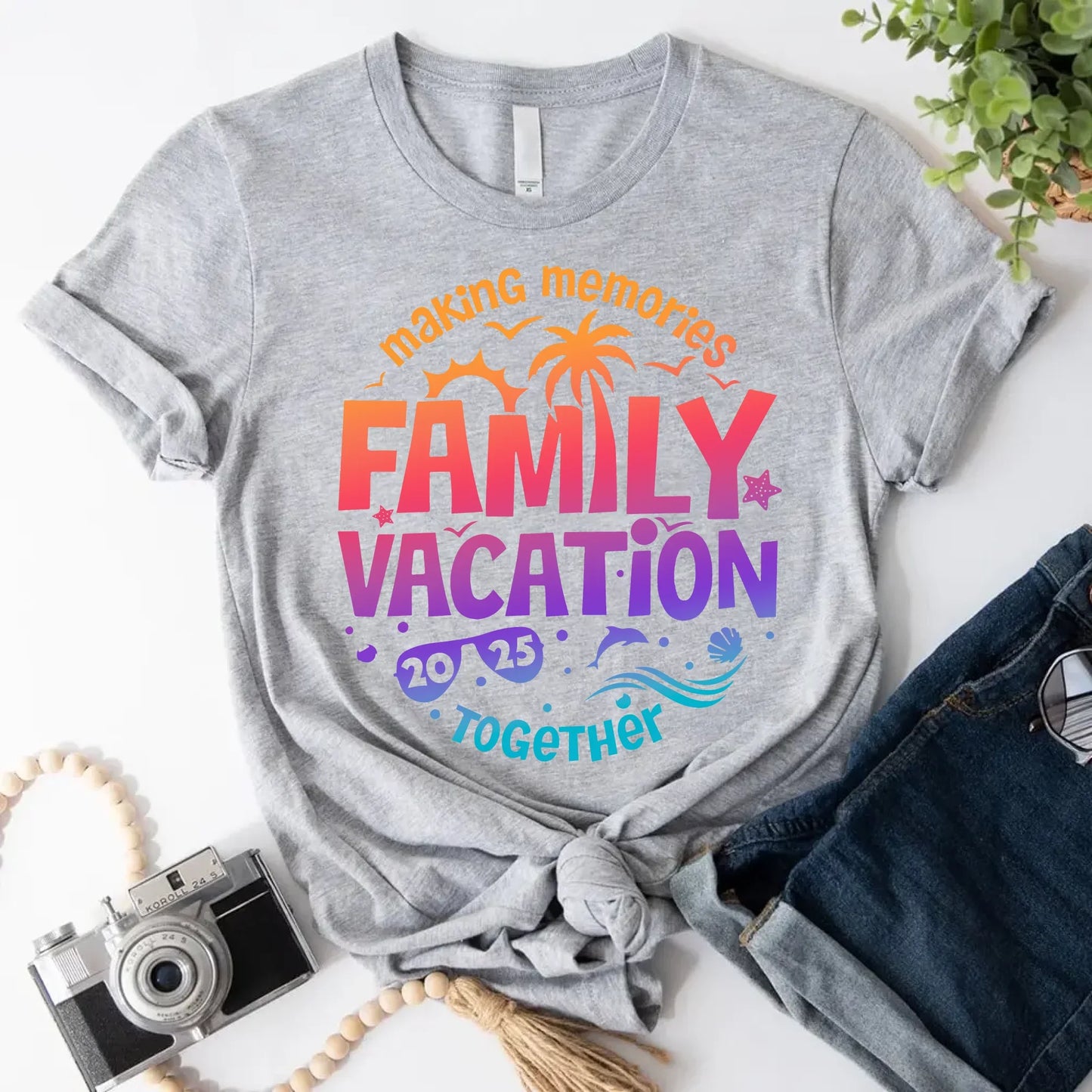 Family Vacation 2025 Shirts – Matching Outfits for Making Memories Together