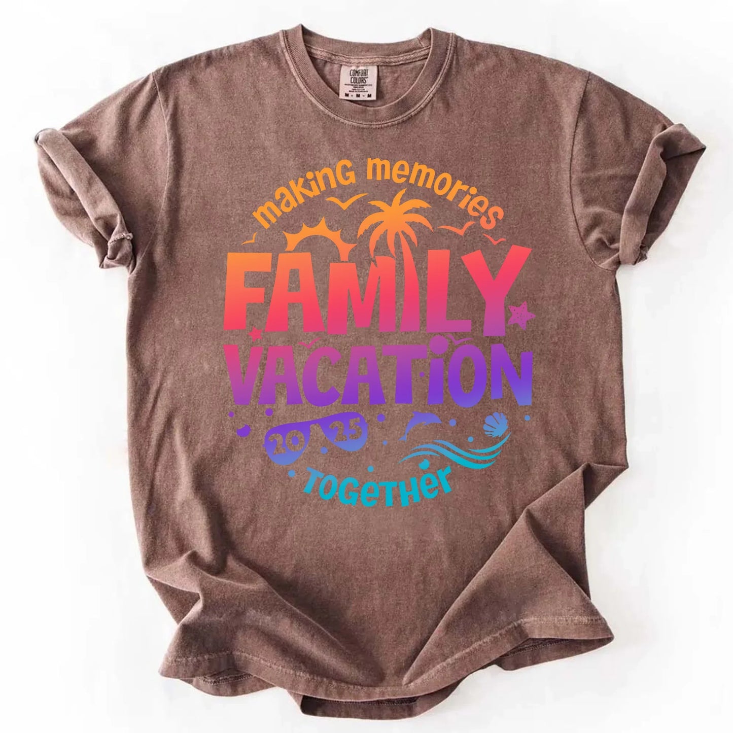 Family Vacation 2025 Shirts – Matching Outfits for Making Memories Together