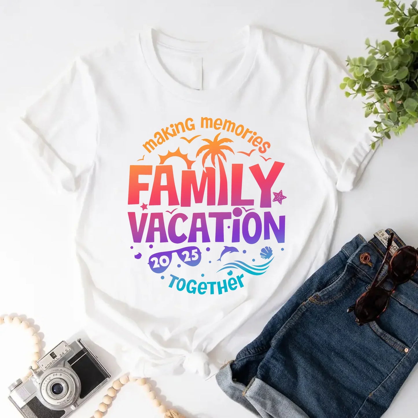 Family Vacation 2025 Shirts – Matching Outfits for Making Memories Together