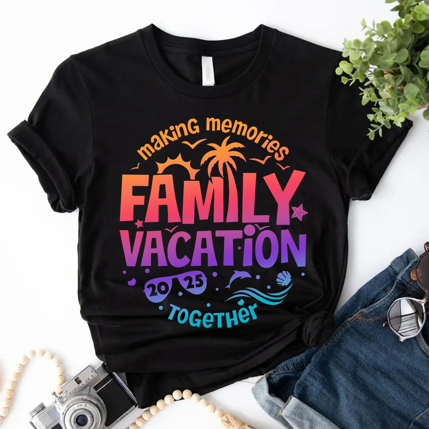 Family Vacation 2025 Shirts – Matching Outfits for Making Memories Together