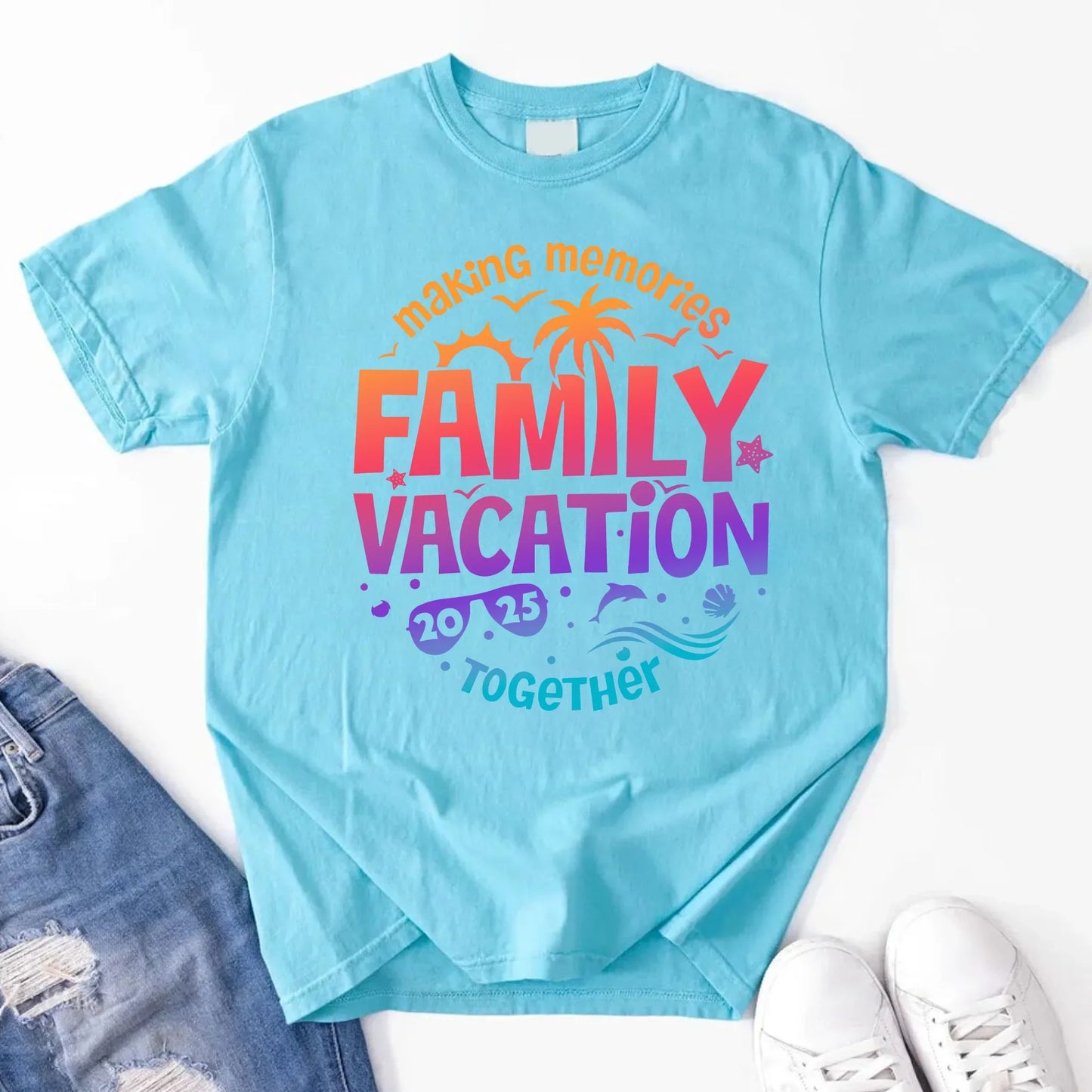Family Vacation 2025 Shirts – Matching Outfits for Making Memories Together