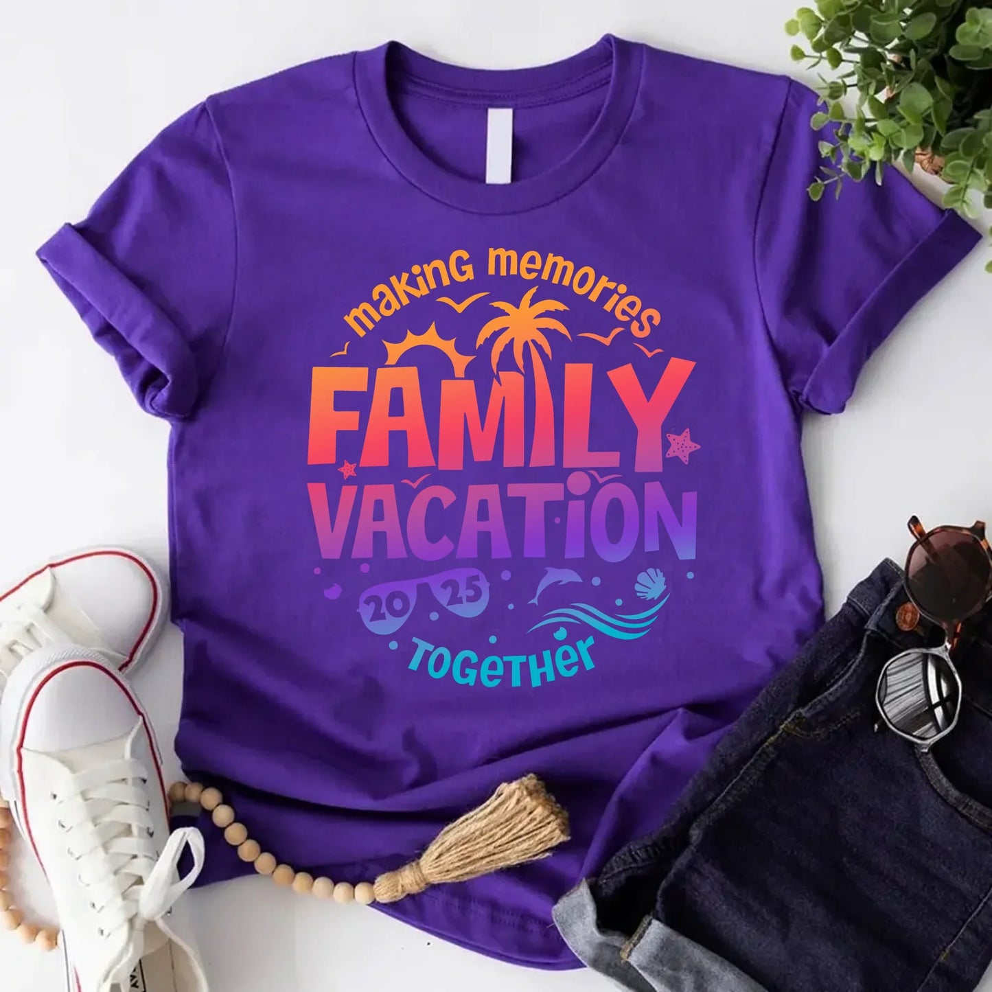 Family Vacation 2025 Shirts – Matching Outfits for Making Memories Together