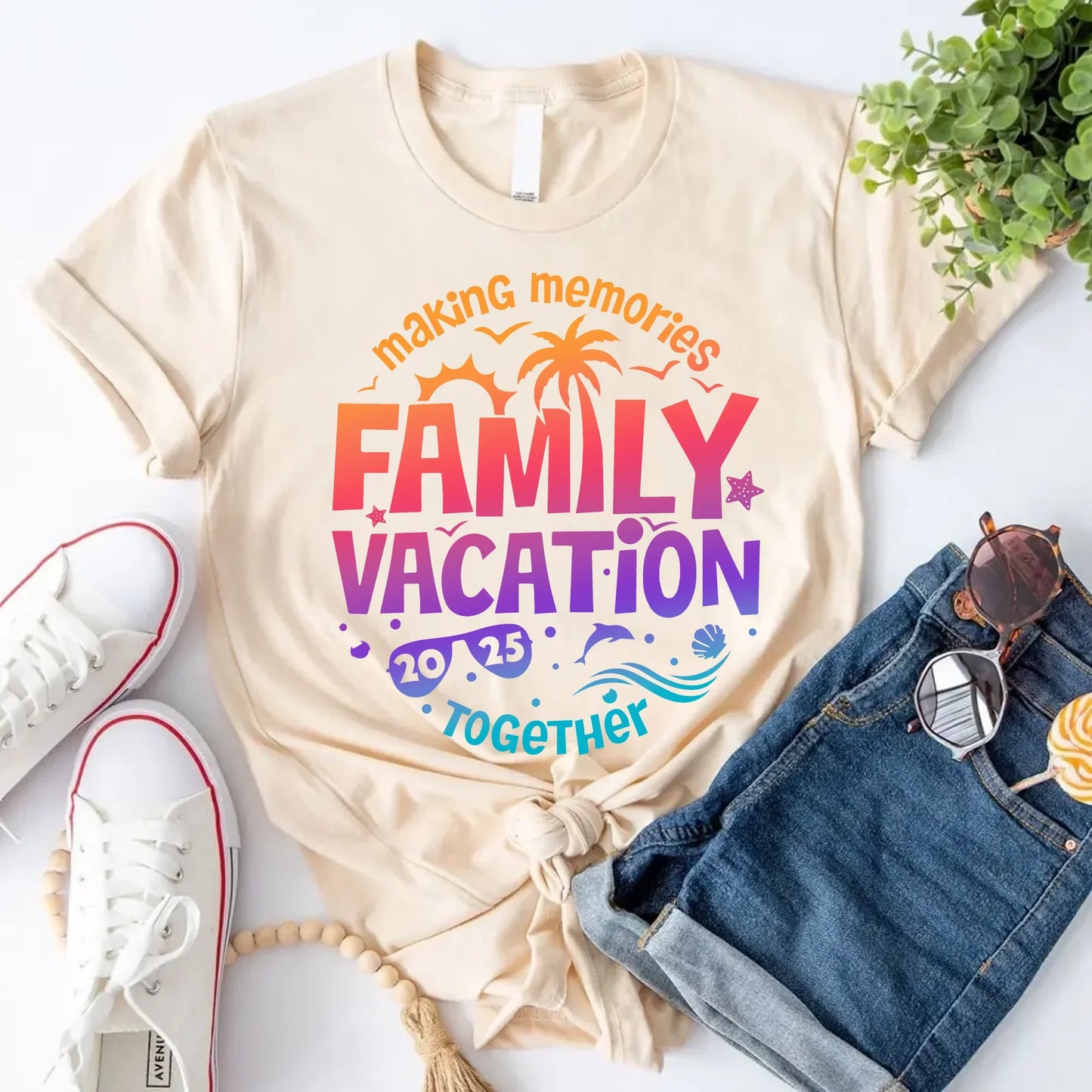 Family Vacation 2025 Shirts – Matching Outfits for Making Memories Together