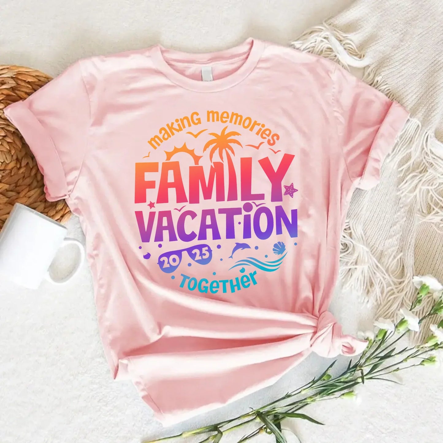 Family Vacation 2025 Shirts – Matching Outfits for Making Memories Together
