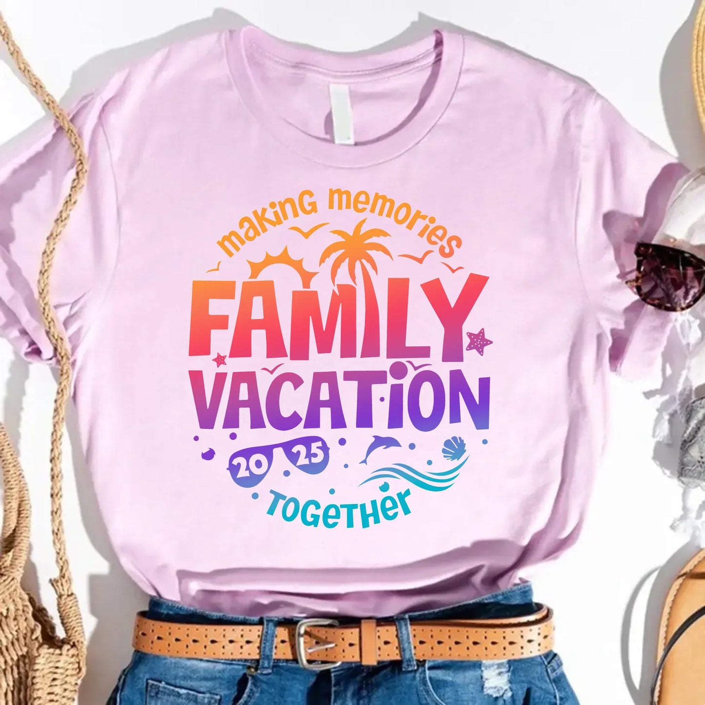 Family Vacation 2025 Shirts – Matching Outfits for Making Memories Together