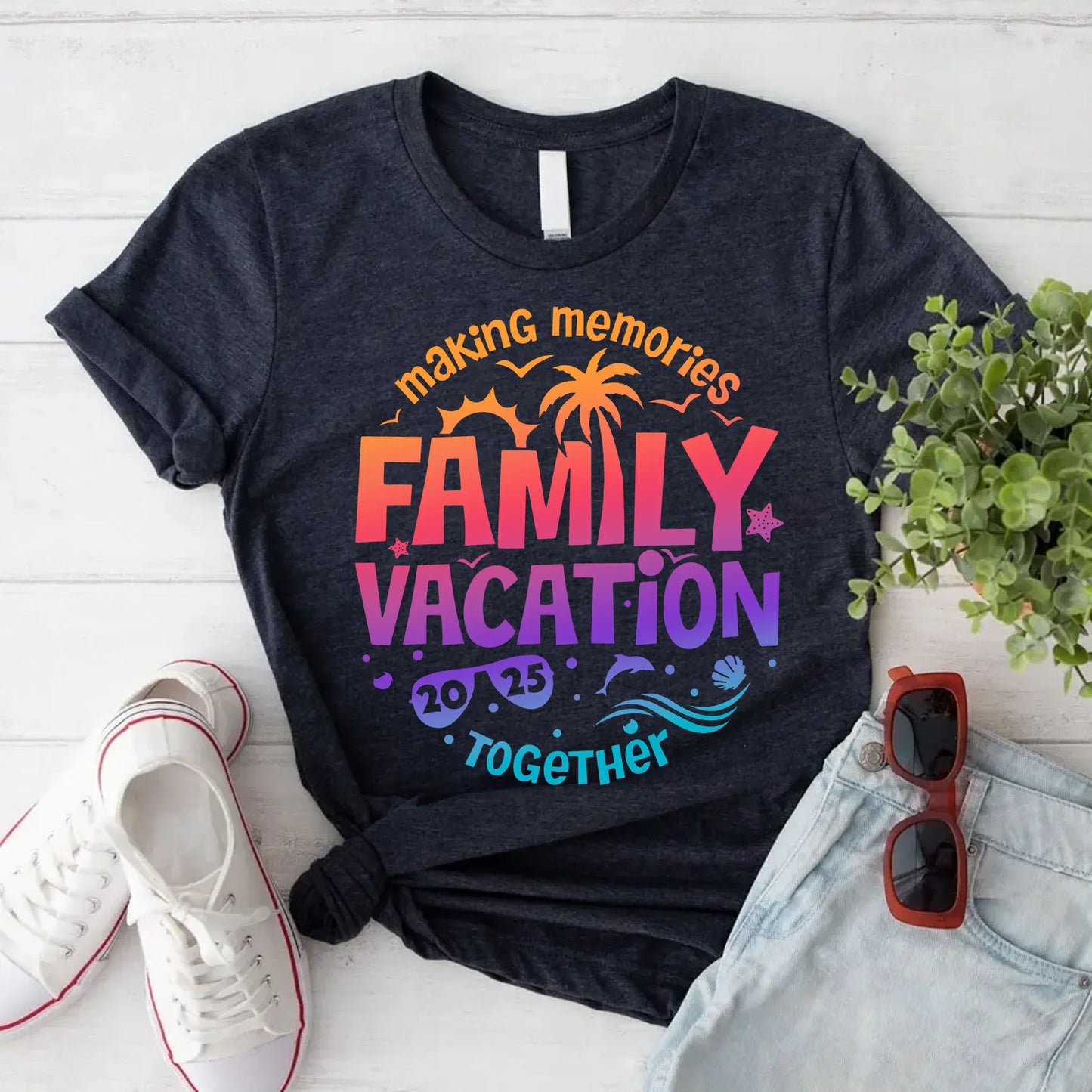 Family Vacation 2025 Shirts – Matching Outfits for Making Memories Together
