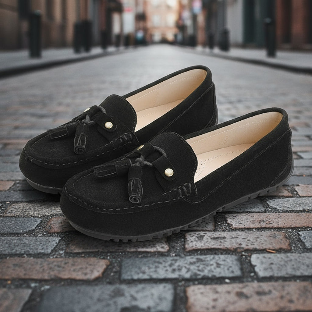 Soft-Bottom Non-Slip Slip-On Loafer Flats — Women’s Easy Comfort Shoes