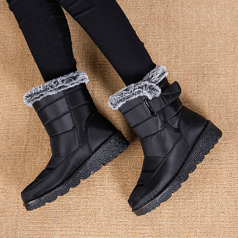 Women’s Waterproof Plush Snow Boots