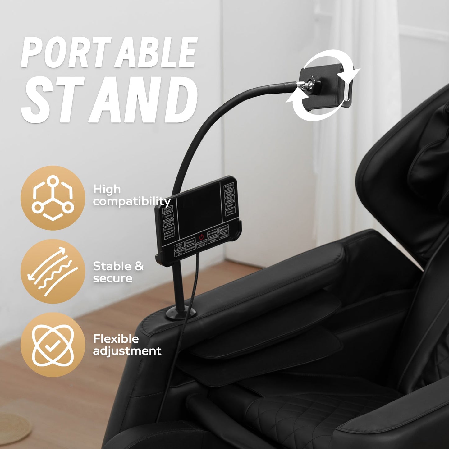 Massage Chair Recliner with Zero Gravity with Full Body Air Pressure