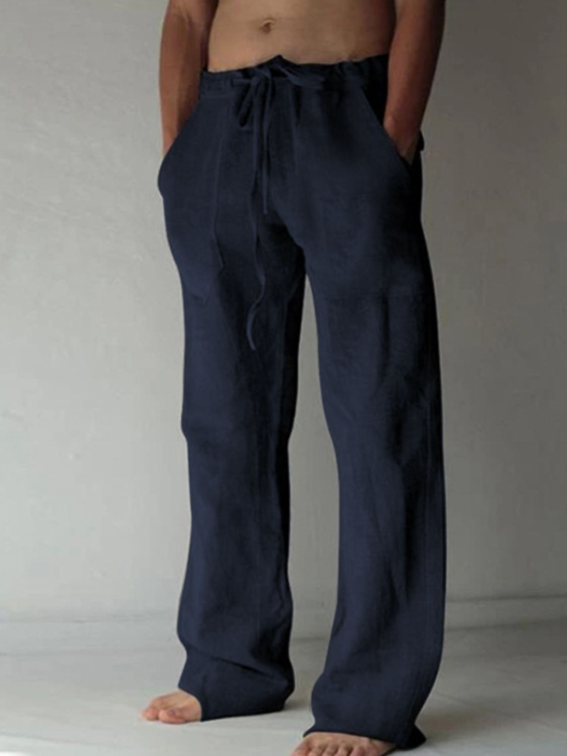 Drawstring Loose Fit Pants