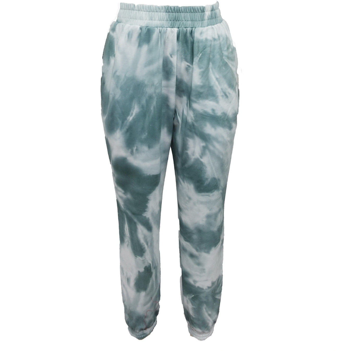 Ladies' Sports And Leisure Tie Dye Pants, Trendy Pants in lightweight polyester for spring and summertime, casual fit.