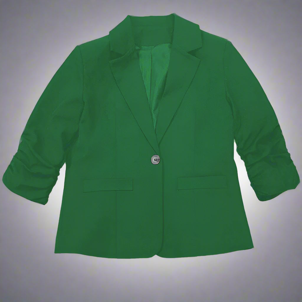 Plus size women’s office blouse